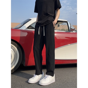 A178-XK222   特P30   2025春季新款九分休闲裤子图片