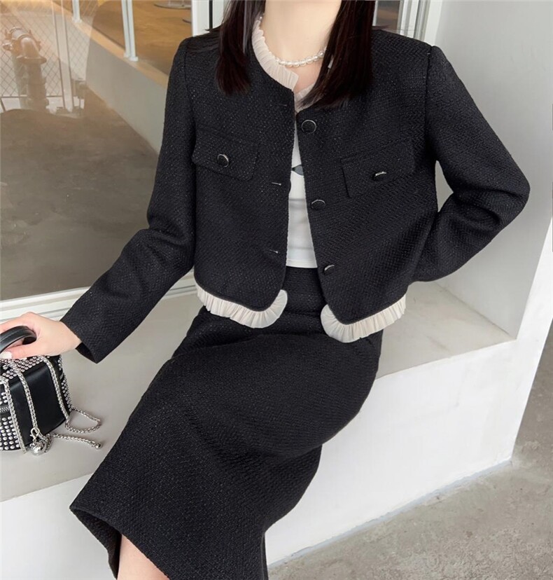 2023春款新款-小香外套，其它，韩伊雪