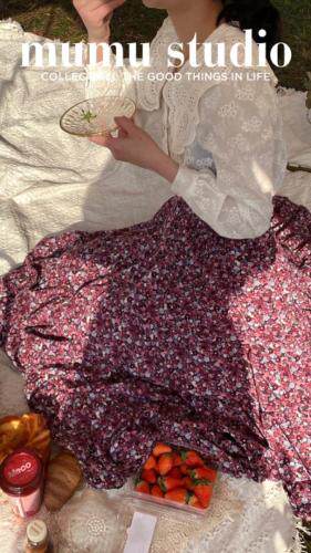 绣花纯棉衬衣，女装，Mu Mu