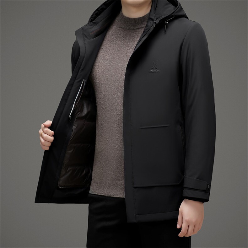 BZS8240钱塘2020-2时尚休闲简约百搭冬季厚款中年男士羽绒服P290,男装羽绒服,钱塘207-2