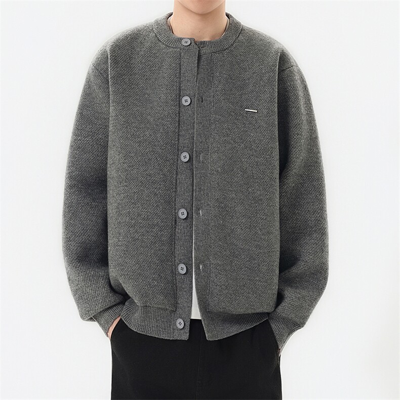 标90自家图毛衣羽绒服老钱风新品种时尚坑起球毛衣外套羽绒服,男装针织衫/毛衣,星座218-1（原230）