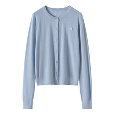 2026年秋季通勤时尚百搭通勤简约休闲平面开衫，女装羊毛衫，东远绒业