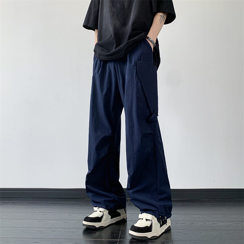 B221 美式街头hiphop宽松户外工装休闲裤子 LK23116-P60 控78图片