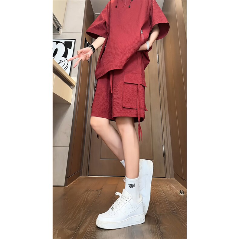 量大优供视频泡泡纱夏款工装短裤男CP72-特p25,男装休闲裤,电商B371