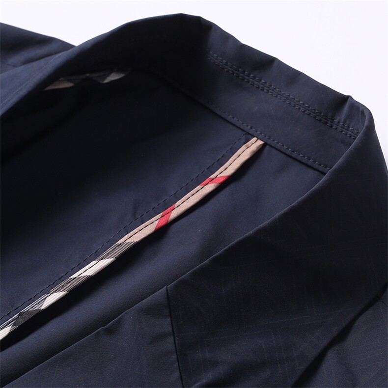 男装西服外套2023春秋季新款爸爸装上衣中青年男士休闲纯色外套,男装西服,电商B212（原钱塘6029）