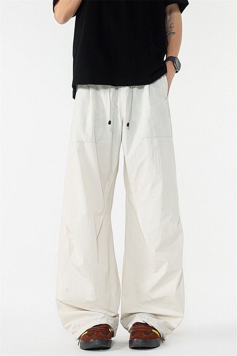 8XL-M日系户外防泼登山裤男直筒束脚休闲裤夏徒步工装裤K9158P68,男装工装外套,电商D206-1