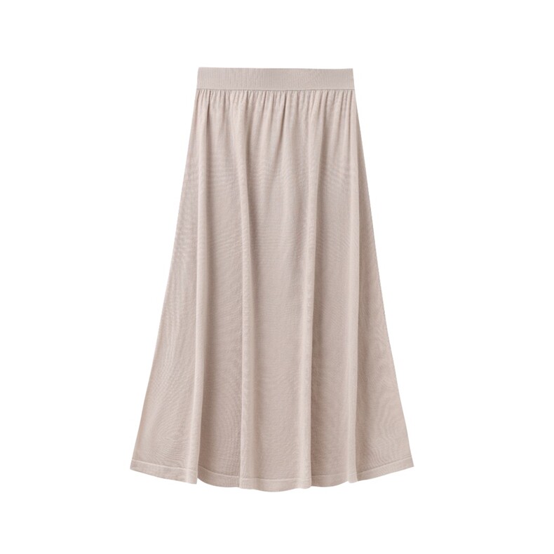 杨子纱大裙摆伞裙，女装半身裙，杭跃羊绒
