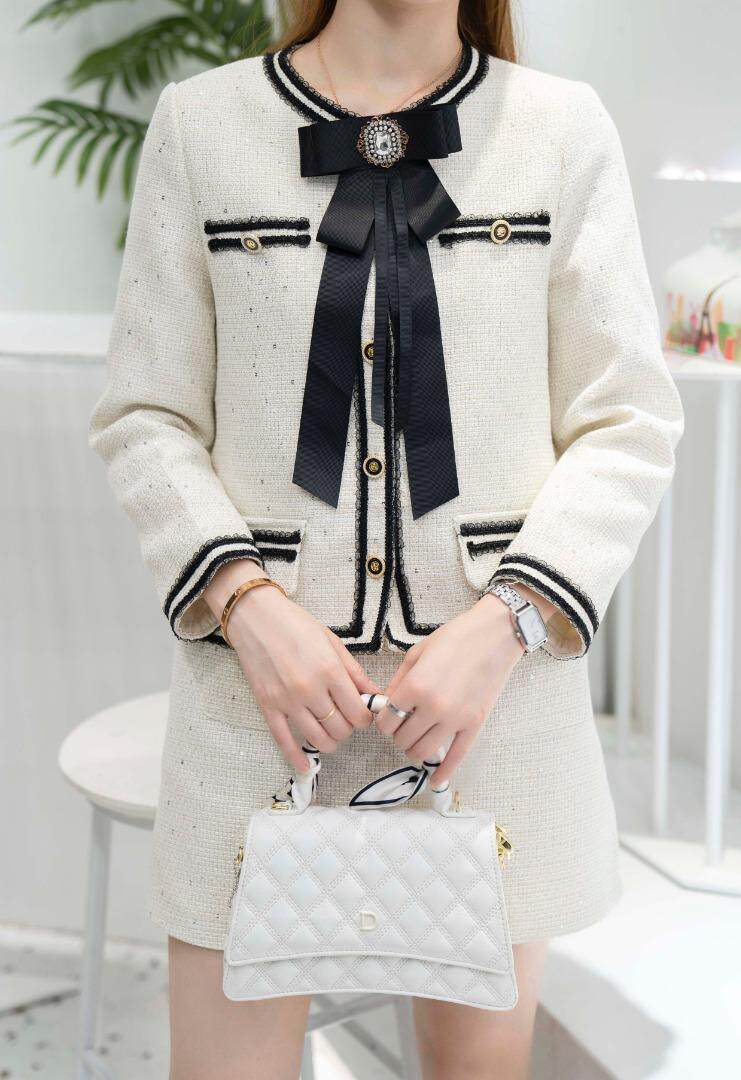 小香风套装，女装职业装，米社