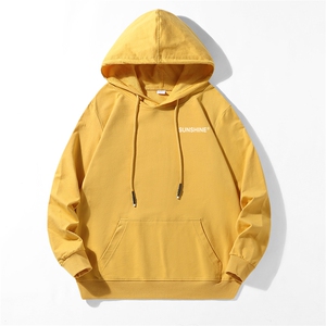 280克新情侣休闲运动连帽卫衣支持印花纯棉秋季17色M-5XL A8001图片