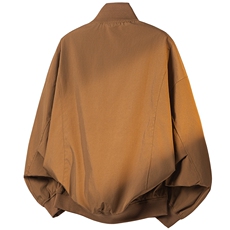 JK007立体白底大口袋工装教练飞行夹克聚酯纤维(S-3XL)TP38，男装夹克，电商A088