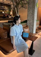 衬衫连衣裙,女装衬衫,薏朵