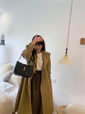 秋款·韩版两穿风衣，女装风衣，郭郭家