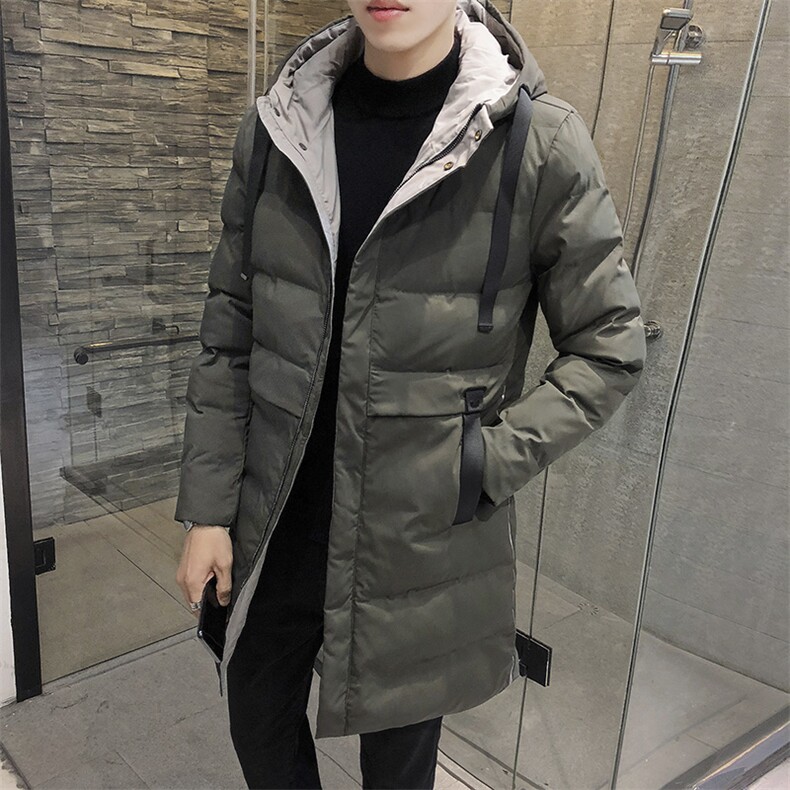 棉衣男韩版潮流冬季休闲棉服2021新款中长款棉袄外套潮DS270T,男装棉衣,电商A102