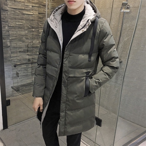 棉衣男韩版潮流冬季休闲棉服2021新款中长款棉袄外套潮DS270T