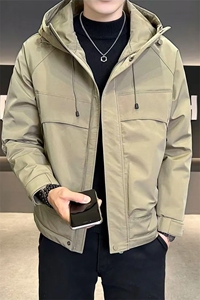 现货动感地带秋冬户外男款防风防水硬壳冲锋衣连帽外套徒步登山服图片