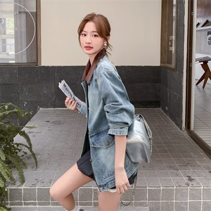 2613-P73 法式小香风外套女装2025秋季新款小个子短款长袖翻领图片