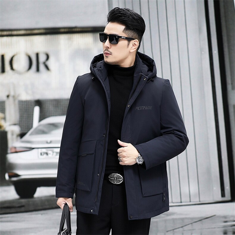 M8906-106钱塘2020-3简约冬季厚款商务休闲中年男士羽绒服P240,男装羽绒服,钱塘207-3