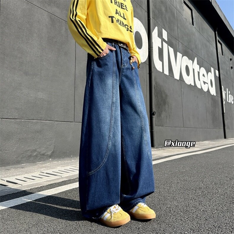 XZ616春季重磅缉明线水洗渐变百搭休闲牛仔裤TY2009P65控78,男装牛仔裤,星座512A（原616）