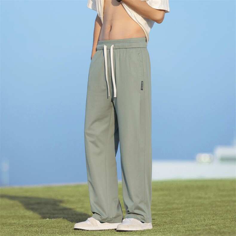男士休闲裤2025春夏款时尚百搭宽松直筒裤子休闲运动长裤8009-P48，女装休闲裤，电商A178