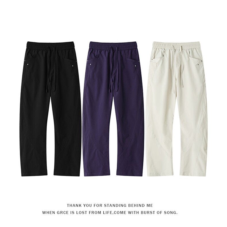 特批P35无差价2025夏季新款聚酯纤维K5780，男装休闲裤，电商A001