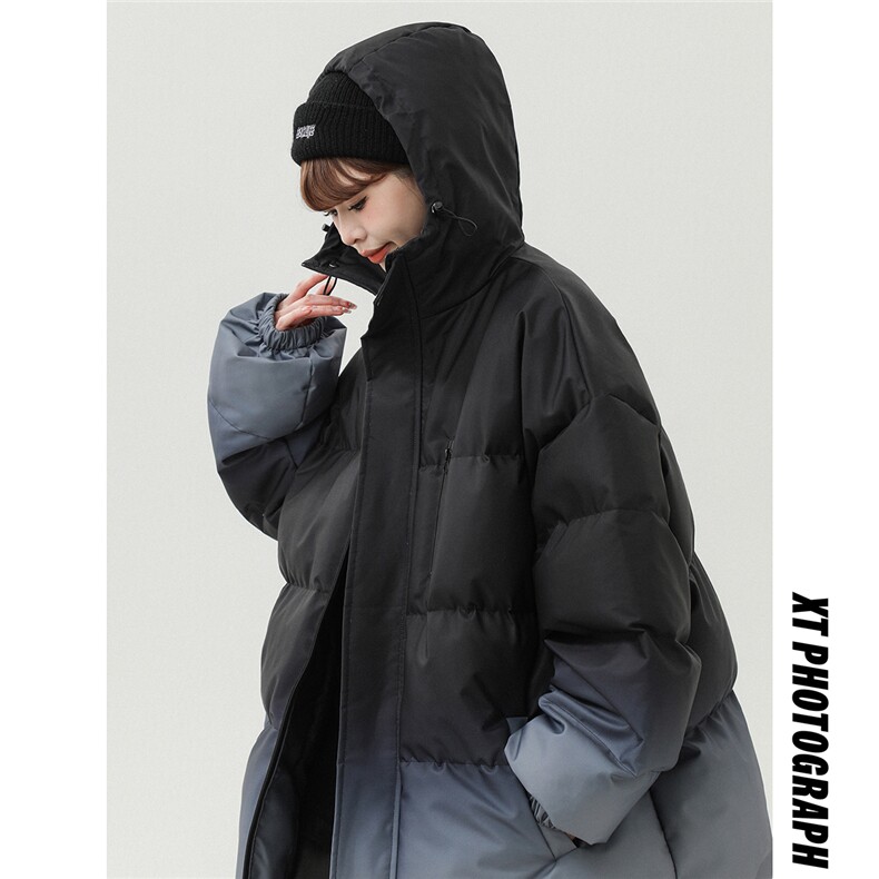 中性风白墙防水渐变色冲锋衣棉衣女聚酯纤维MY77095P120控168，男装夹克，星座227-7