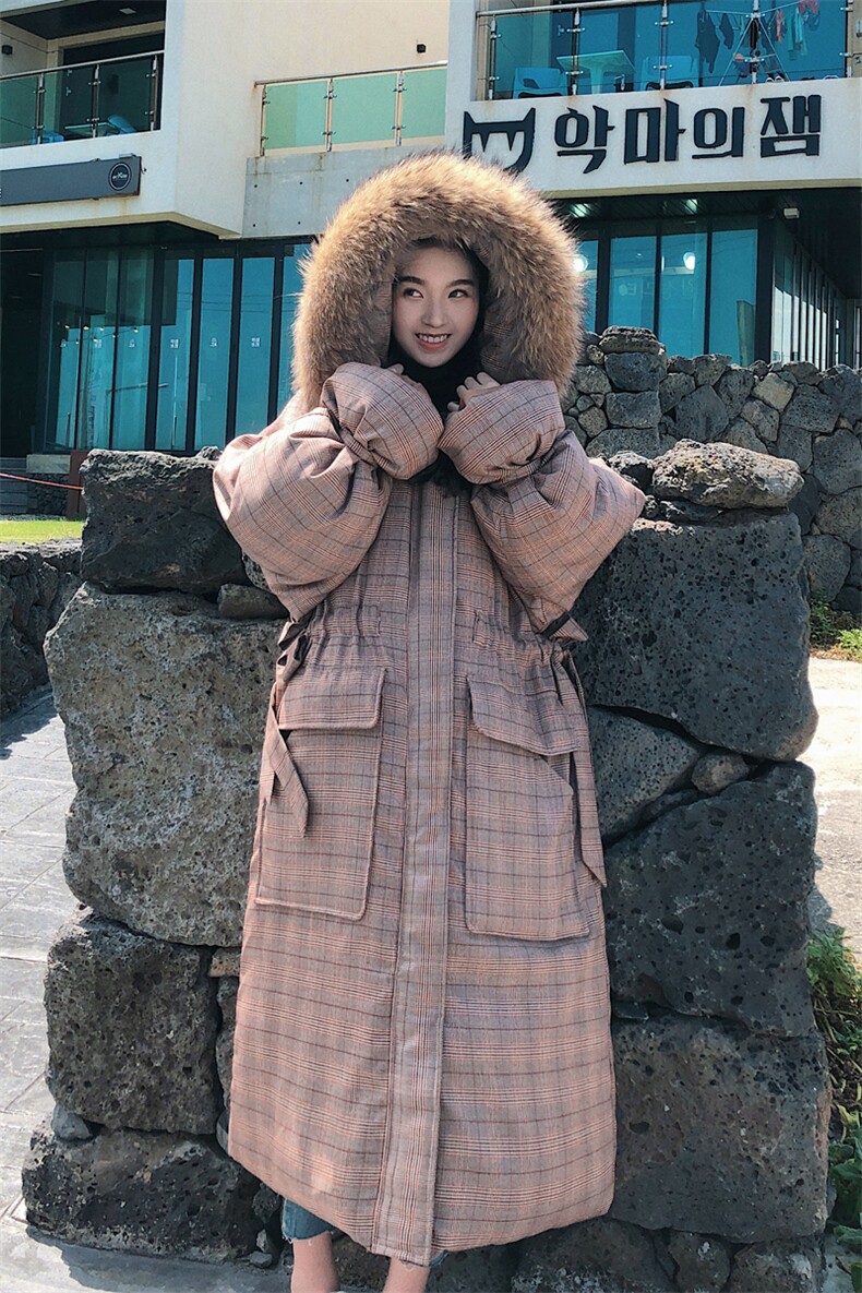 大货已出2021新版侧绑带格子棉衣8605-A85（）,女装棉衣/棉服,浙宝225