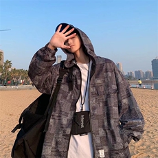 潮流夹克潮男春季连帽夹克JK814P55，男装夹克，星座1116-2