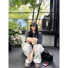 水洗做旧卡通印花短袖T恤男夏季新款青少年痞帅宽松休闲五分袖潮，男装T恤，星座601-1