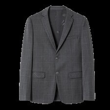 商务西服两件套套装男中年男士商务正装西装服上衣ASD8966-P285图片