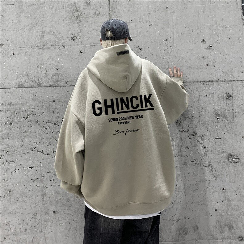 供抖音丶重磅高品棉350克排扣连帽GH卫衣LW6123-特p58控78图片