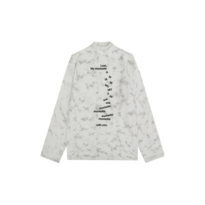 260克重磅扎染德绒半高领打底衫【有货】HD019-DR25316RB-P25图片