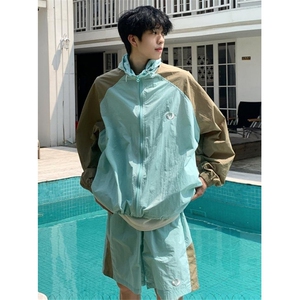 潮流潮牌宽松百搭男女美式简约刺绣套装搭配一整套 TZ066图片