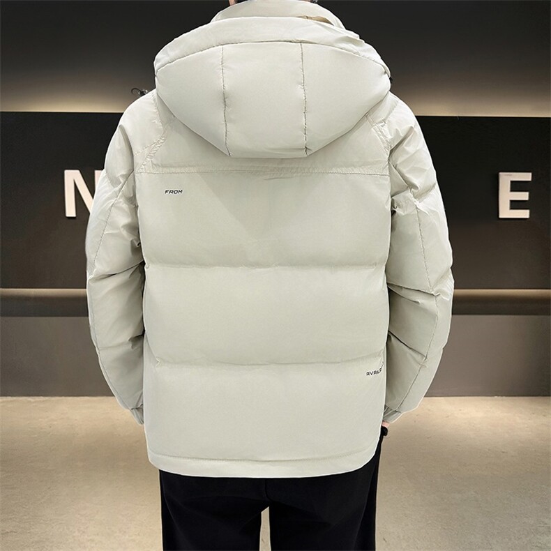 自家图可主推连帽拼接羽绒服男士2026冬季新款潮流帅气轻薄,男装羽绒服,星座218-1（原230）