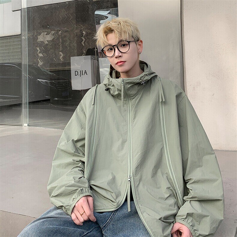 【upf50+】连帽防晒衣 X2389-TP4568 防紫外线设计感薄外套男图片