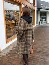 时尚潮流百搭休闲长大衣外套，其它，千利红