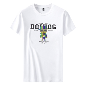 新款时尚高端精品欧货夏季男T恤短袖潮流抖音A227B-A-722-P48图片