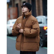 现货一万抖音直播大牛仔假两件大码棉衣情侣棉服8218P118，男装棉衣，电商A030