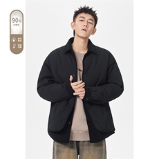 2025冬季新款港风无影墙大码90%白鸭绒羽绒服M-4X688-特P208，男装羽绒服，电商A022