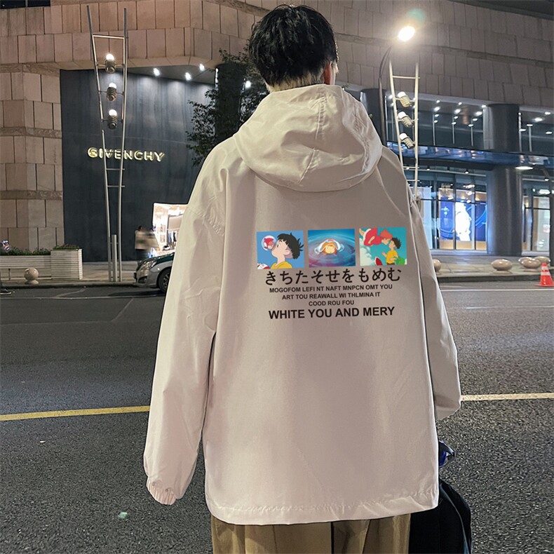 ！春装2023新款大码运动夹克男学生外套男士上衣男DJK266-P45,男装夹克,电商B371