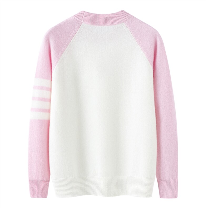 春秋冬男女通用12针TB半高2025新款，童装儿童羊绒衫，奥赛羊绒童装