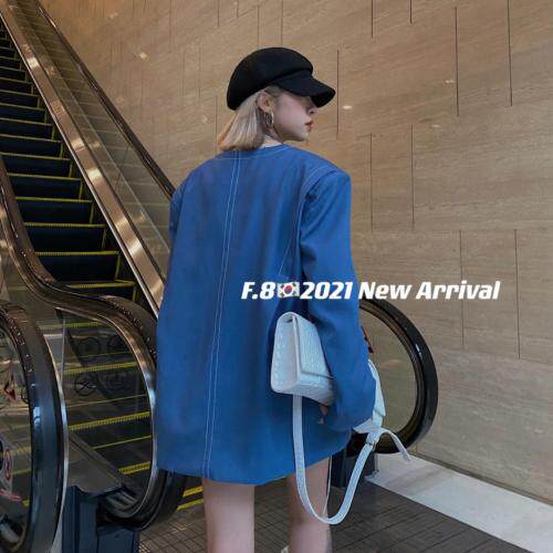 秋装新款明线设计西装，三色两码，女装西装，慕容神话