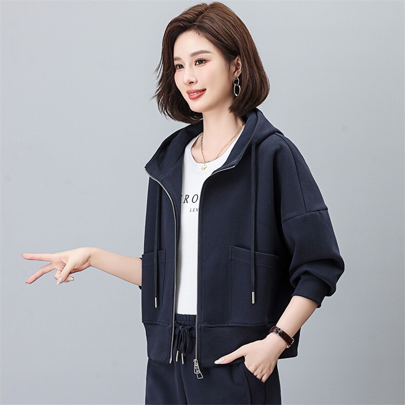 2025春秋季时尚简约大方气质优雅显瘦休闲百搭潮流短外套,女装短外套,独衣靓