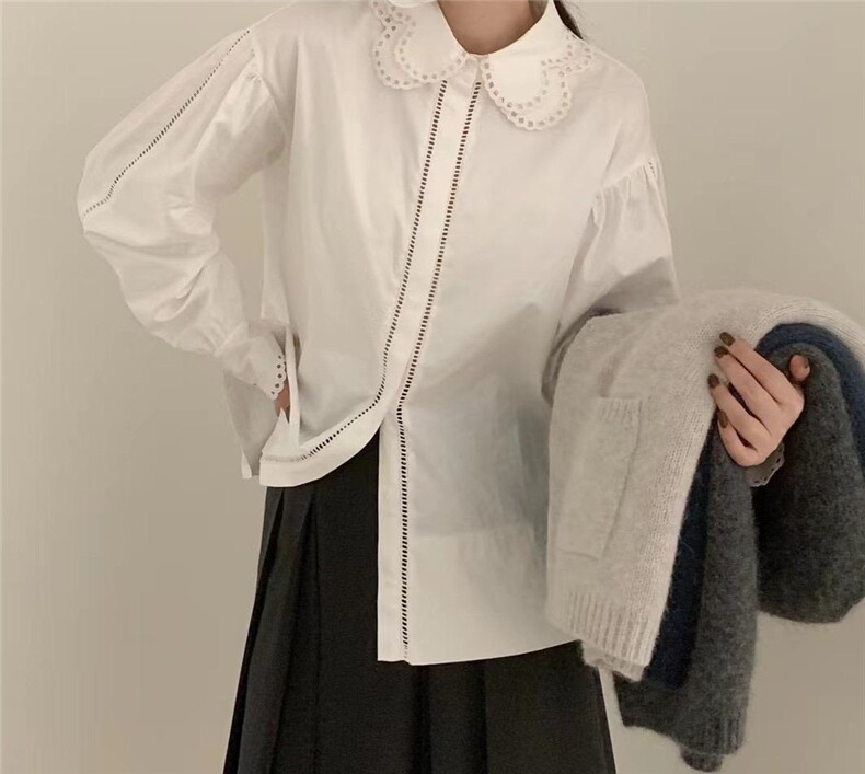 波浪双领衬衣，其它，Lin Lin