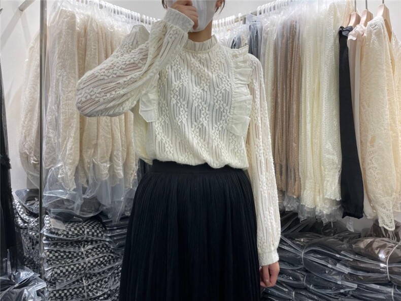 冬季拉毛蕾丝拼接花边，其它，昕叶良品