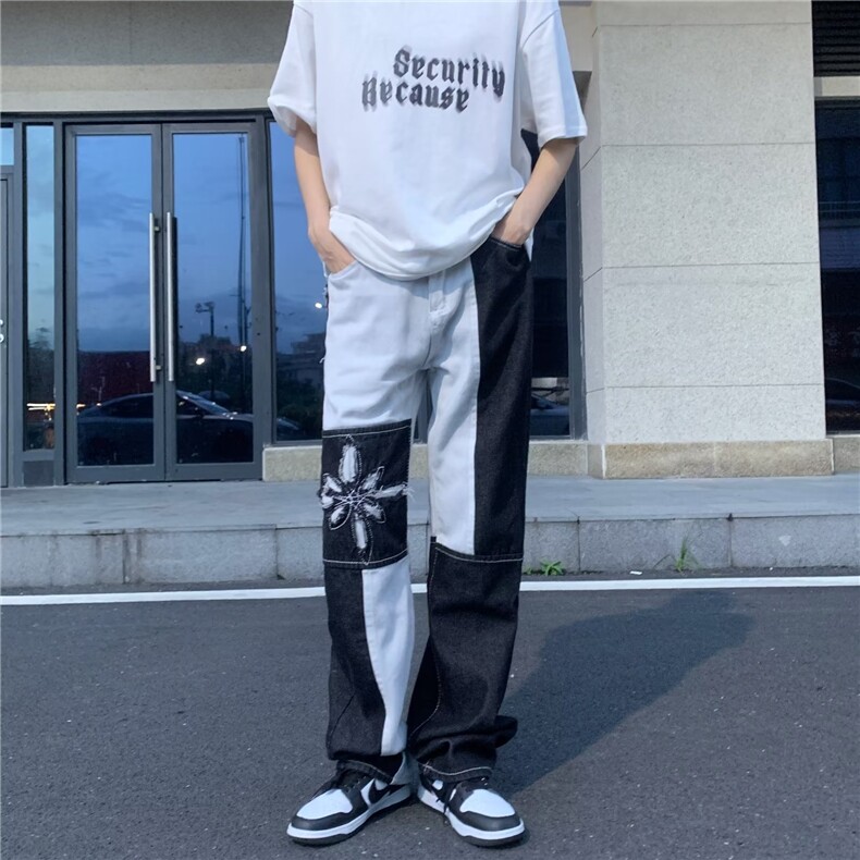 美式牛仔裤男款秋季长裤潮NC35P68,男装牛仔裤,星座1116-2