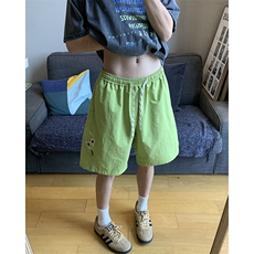 夏季新款速干五分腊肠狗标短裤民宿景XZ604-DK231-特P25控48，男装牛仔裤，星座604