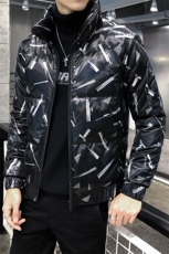 312A-9908-P1852025冬季新款时尚羽绒服短款外套男80%白鸭绒F，男装羽绒服，星座312A-5