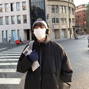 现货高品质美式高街冬季重磅三防羽绒棉衣男女加厚外套棉服冬图片