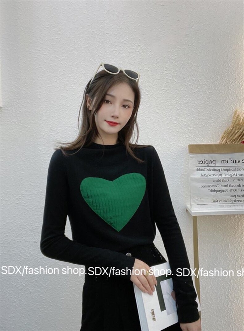 【现货】高品质撞色桃心双面奥绒加厚小衫，其它，色调轩