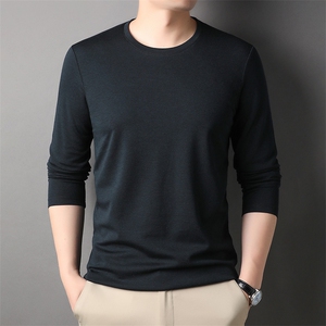 AG88151钱塘2020-3春季新款中年男士时尚休闲长袖T桖高品质P70图片